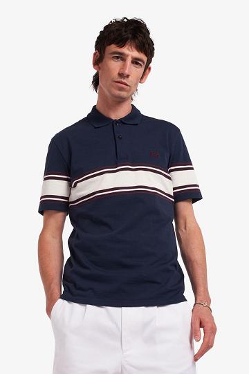 Dark Grey Fred Perry M3848 Men's Polo Shirts | PH 1463OKIR